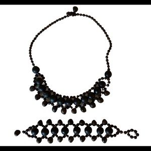 South Pacific Seed Necklace and Bracelet Set